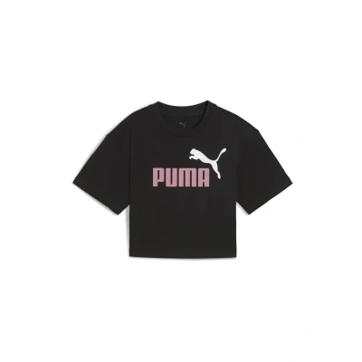 Abbildung von Essentials 2 Colour No. 1 PUMA Logo Kurzes T Shirt Mädchen