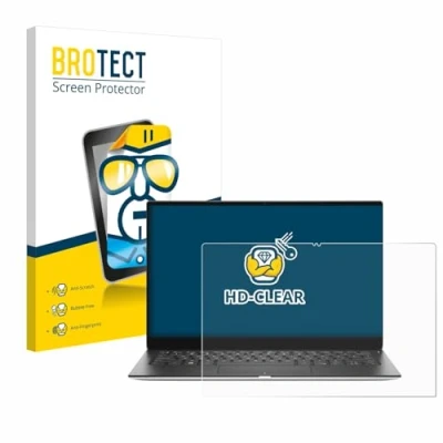 Abbildung von BROTECT Schutzfolie für Dell XPS 13 9310 2 in 1 Displayschutz Folie Ultra Klar