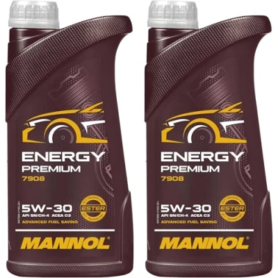 Abbildung von QR Parts Set 85449115 MN7908 1 2L MANNOL Energy Premium 5W 30 API SN/CF Motoröl Engine Oil Öl