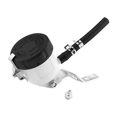 Abbildung von Motorrad Bremsflüssigkeitsbehälter, Fydun Bremszylinder Behälter Flüssigkeit Flasche mit Halterung für SV 650 2003 2009 SV100S 2007