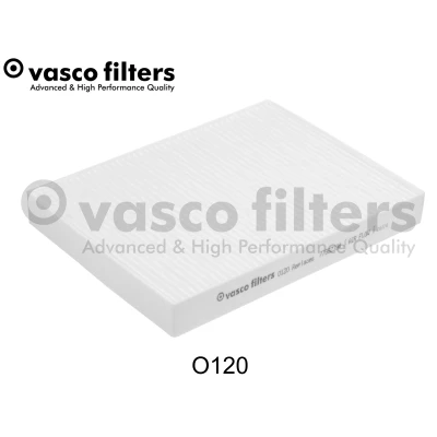 Abbildung von DAVID VASCO O120 Innenraumfilter Partikelfilter 216 164 25 FIAT: Punto II Schrägheck, Doblo I Cargo, Kombi, LANCIA: Musa, Ypsilon