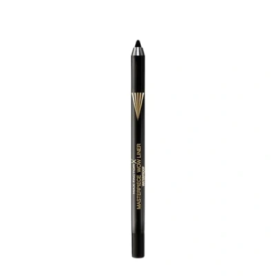 Abbildung von Max Factor Masterpiece Wow Liner, wasserfester, veganer Eyeliner mit 24 Stunden Halt und hochkonzentrierten Pigmenten, Fb. 300 Midnight Black