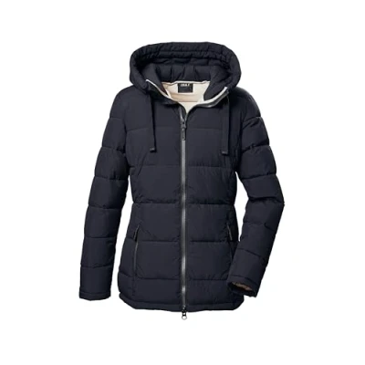 Abbildung von G.I.G.A. DX Damen Steppjacke mit Kapuze GW 68 WMN QLTD JCKT, dunkelnavy, 50, 42390 000