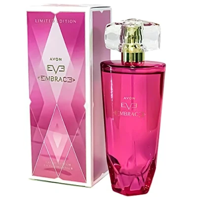 Abbildung von Avon EVE EMBRACE Limited Edition Eau de Parfum, 50 ml, verpackt und versiegelt