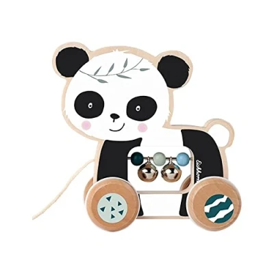 Abbildung von Eichhorn Nachziehtier Panda