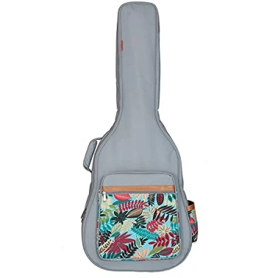 Abbildung von Gitarrentasche 40 41 Zoll Gitarre Tasche Akustik Rucksack Guitar Gig Bag Case Wasserdicht Gitarrenhülle Für Gitarren
