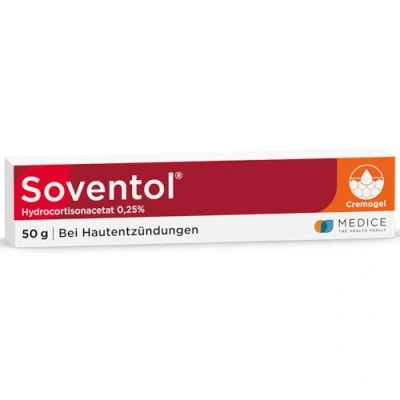 Abbildung von Soventol HydroCortisonACETAT 0,25% Cremogel 50 g