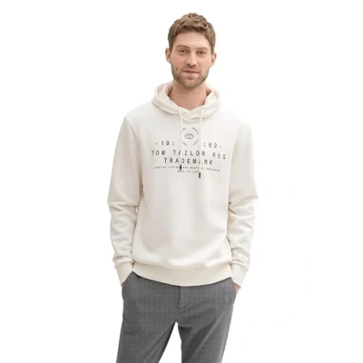 Abbildung von TOM TAILOR Kapuzensweatshirt, mit großem Logo Frontprint