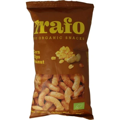 Abbildung von Trafo Bio Erdnussflips Snack Mais Erdnüsse 75g