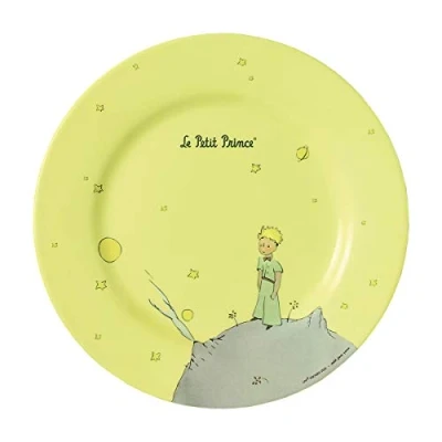 Abbildung von Der Kleine Prinz PP957JP Tag Paris Gelber Teller 23 cm Perfekt für Kekse, gelb
