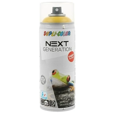Abbildung von DUPLI COLOR 2in1 RAL 1021 Next RAPSGELB GLÄNZEND Spray Lack SPRAYDOSE 400ML (3)