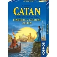 Abbildung von CATAN Erweiterung für das Duell Finstere &amp; Goldene Zeiten, Kartenspiel