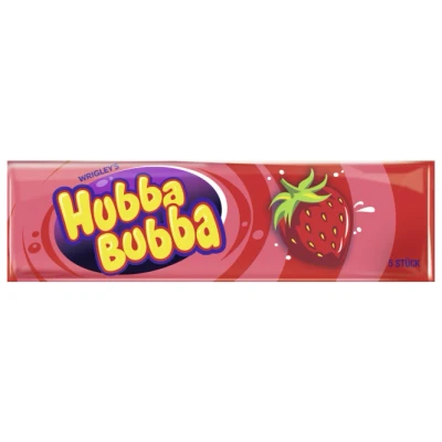 Abbildung von Hubba Bubba Strawberry Kaugummi