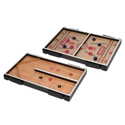 Abbildung von Philos Spiel, Shuffle Game und Speed Hockey Tischspiel mit Standfüßen