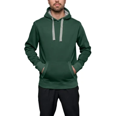Abbildung von HRM Unisex Sweat Hoodie I Premium Kapuzenpullover für Damen &amp; Herren mit Kontrast Innenfutter Basic Pullover Hochwertige nachhaltige Kleidung