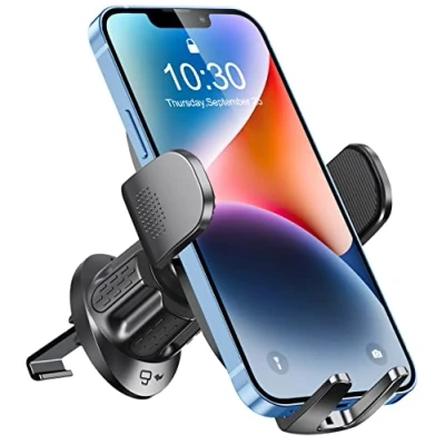 Abbildung von Glangeh Handyhalterung Auto Lüftung [2024 Upgraded Hook], 360 Drehbar Universal Handy Halterung Auto, KFZ Kompatibel mit iPhone 15/14 Pro Max/13 Galaxy S24 Ultra usw
