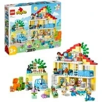 Abbildung von LEGO® Konstruktionsspielsteine 3in1 Familienhaus (10994), DUPLO, (218 St), Made in Europe