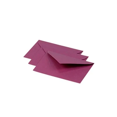 Abbildung von Clairefontaine 5760 Pakung mit 20 Mini Umshläge Pollen, Himbeer