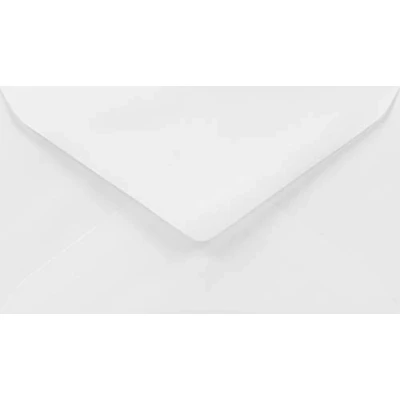 Abbildung von Netuno 100x Briefumschlag Weiß 9 x 16 cm 100g Lessebo Smooth White Umschlag Spitzklappe ohne Fenster für Geschenkkarten Bonuskarten Businesskarten Visitenkarten Einladungs Karten Briefkuvert