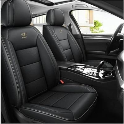 Abbildung von FROON Sitzbezüge Auto Autositzbezüge Universal Set für Citroen C3 Aircross C4 C5 S Picasso Grand Zubehör,Schwarz
