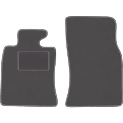 Abbildung von Wielganizator Automatte Passend für Mini Cooper II R57 Cabrio 2006 2013 Velours Autozubehör Auto Fußmatten Fußmatte 2 teilig Graphit