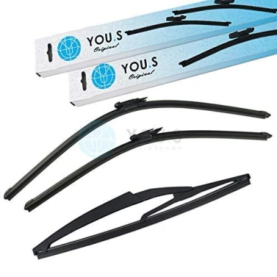 Abbildung von YOU.S SCHEIBENWISCHER SET VORNE + HINTEN 650 575 290 mm (3 Stück)