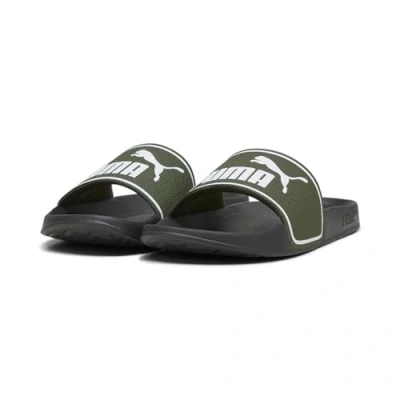 Abbildung von PUMA Unisex Leadcat 2.0 Slide Sandal, Myrtle White Black Green, 35.5 EU