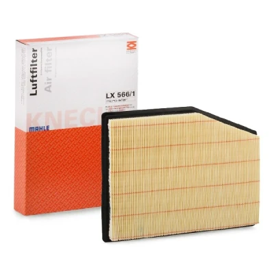 Abbildung von MAHLE ORIGINAL LX 566/1 Luftfilter 32,3 178 242,0, 242,0 Filtereinsatz PORSCHE: Boxster