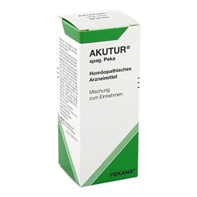 Abbildung von Akutur Spag.tropfen 50 ml