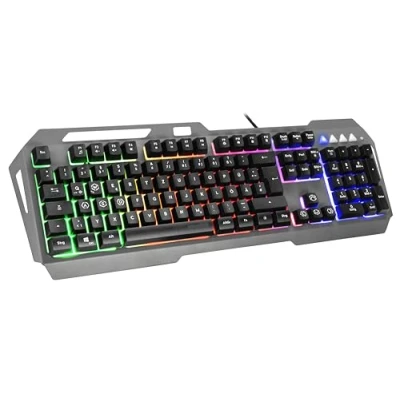 Abbildung von Speedlink LUNERA Metal Rainbow Gaming Tastatur (mehrfarbige Beleuchtung)
