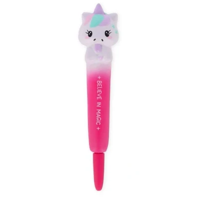 Abbildung von Squeezies Squishy Einhorn Gelstift in Tierform von Legami