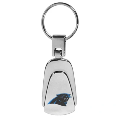 Abbildung von NFL Carolina Panthers Unisex Siskiyou Sportssteel Teardop Schlüsselanhänger, Stahl, One Size