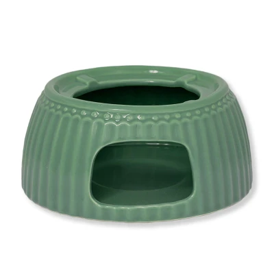 Abbildung von Greengate Alice Stövchen dusty green 13 x 5cm