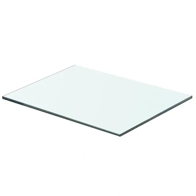Abbildung von vidaXL Glasboden Glasscheibe Glasplatte für Glasregal Transparent 40 cm x 25