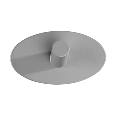 Abbildung von WENKO Wandhaken Piceno Grau matt 2er Set Edelstahl, Set, Badhaken, Handtuchhaken, selbstklebend