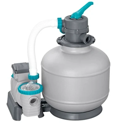 Abbildung von Bestway Sandfilteranlage mit Zeitschaltuhr 8.327 l/h, 280 W Sandfilter Pool