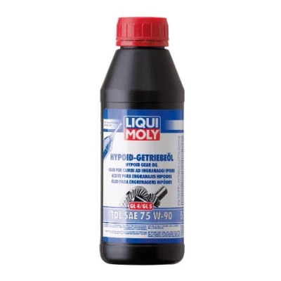 Abbildung von LIQUI MOLY Hypoid Getriebeöl (GL4/5) TDL SAE 75W 90 500 ml Art. Nr.: 1406, farblos