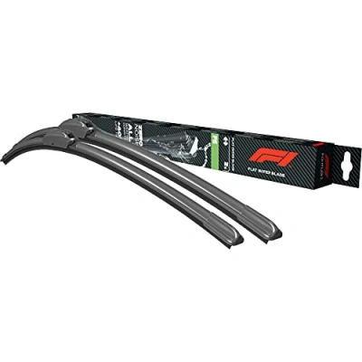 Abbildung von Formula 1 Flachbalkenwischer Set 530/450 mm, Wischer vorne, Auto Scheibenwischer Wasser Wischerblätter Autowischer