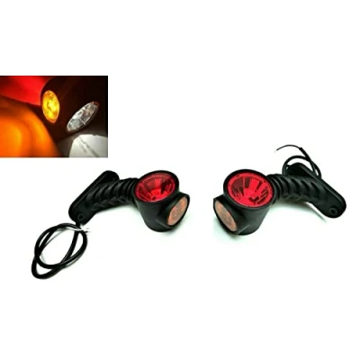 Abbildung von MelTruck® 2x LED Umrissleuchte Begrenzungsleuchte E9 R+L für LKW PKW Anhänger