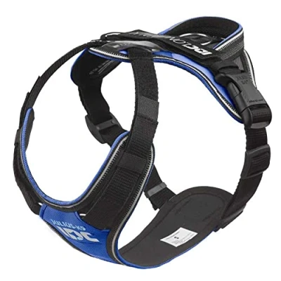 Abbildung von Julius K9 IDC Longwalk Geschirr blau grau, XS
