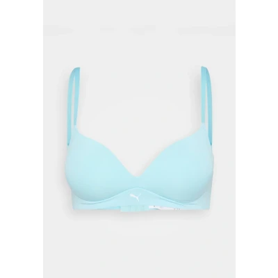 Abbildung von Puma Women SOFT Padded BRA Tshirt BH, Damen, Größe: 80C, Mint