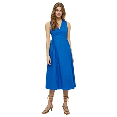 Abbildung von DESIRES DamenÄrmelloses Kleid in der Mitte W, Blau (Strong Blue), XS