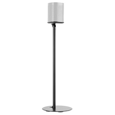 Abbildung von RICOO 1x Lautsprecherständer Lautsprecher Ständer für SONOS ONE (SL) und Play:1™ Bodenständer LH054 F Boxenständer HiFi Audio Standfuss Stativ Boxen Speaker Stand Kabelführung