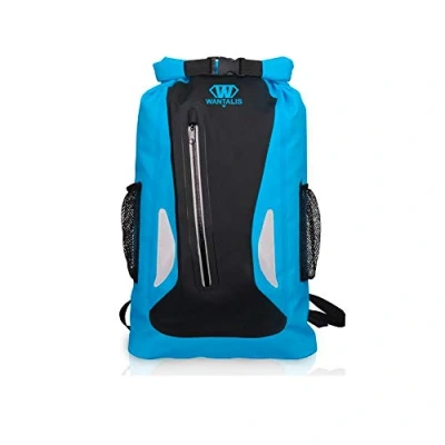 Abbildung von Wantalis Rucksack, wasserdicht, Unisex, Erwachsene, Blau, Einheitsgröße (Größe Hersteller: 45 x 32 20 cm)