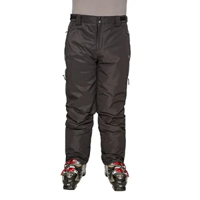 Abbildung von Trespass Roscrea, Navy, XS, Wasserdichte Skihose mit Abnehmbaren Hosenträgern, Knöchelreißverschlüssen, Knöchelgamaschen &amp; Seitenbelüftung für Herren, Blau, X Small