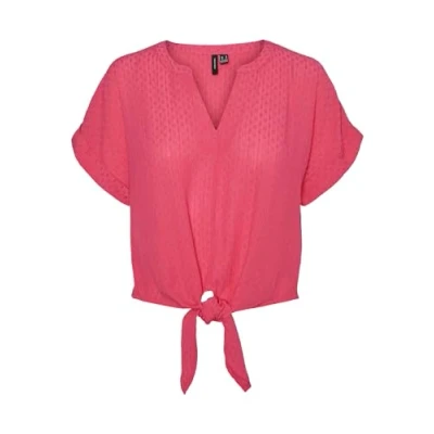 Abbildung von VERO MODA VMGABBI SS TIE TOP WVN GA