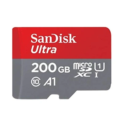 Abbildung von SanDisk Ultra 200GB microSDXC bis zu 90 MB/Sek, Class 10 Speicherkarte