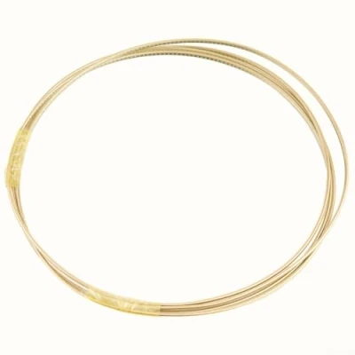 Abbildung von Gitarren Bunddraht, Messing Griffbrett Bunddraht für akustische E Gitarren, Bässe, Zubehör (1,6 mm)