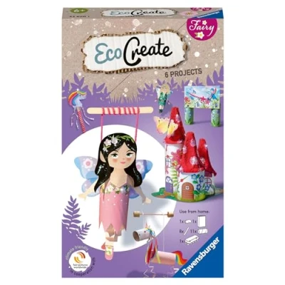 Abbildung von Ravensburger Kreativset Eco Create, Sparkle with the Fairies, Made in Europe, FSC® schützt Wald weltweit