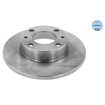 Abbildung von MEYLE 215 521 2001 Bremsscheibe Vorderachse 227 10,8 4 98 voll ORIGINAL Quality FIAT: Panda I Schrägheck, Uno X 1/9, SEAT: IBIZA 1